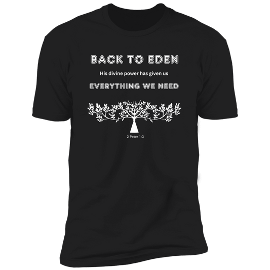 Back To Eden Premium Short Sleeve Bible - Tees