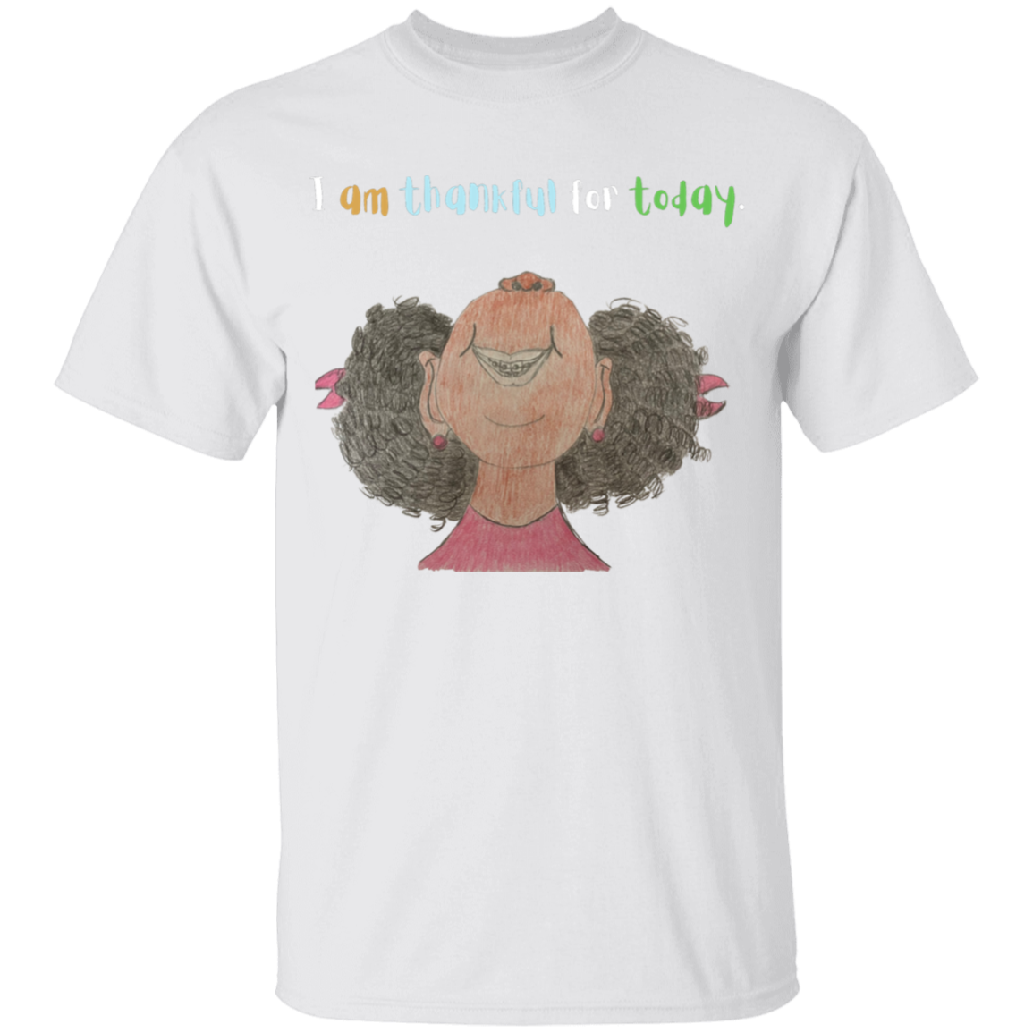I am thankful for today Youth 5.3 oz 100% Cotton T-Shirt