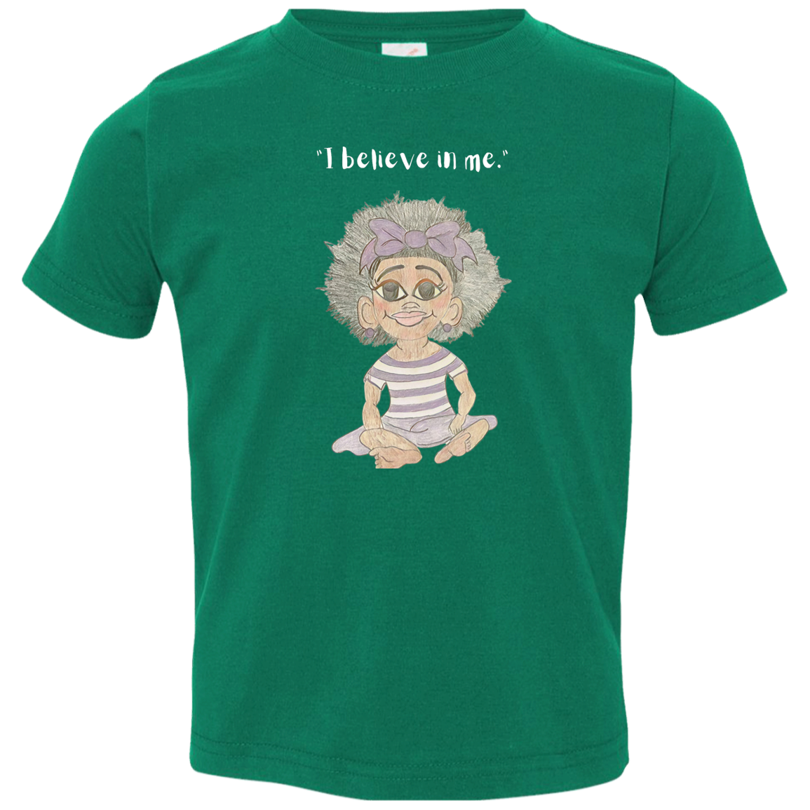 I believe in me Toddler Jersey T-Shirt