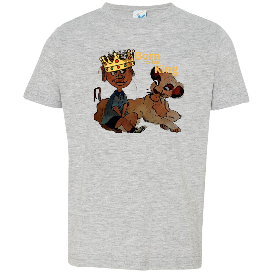 Born to be King Toddler Jersey T-Shirt