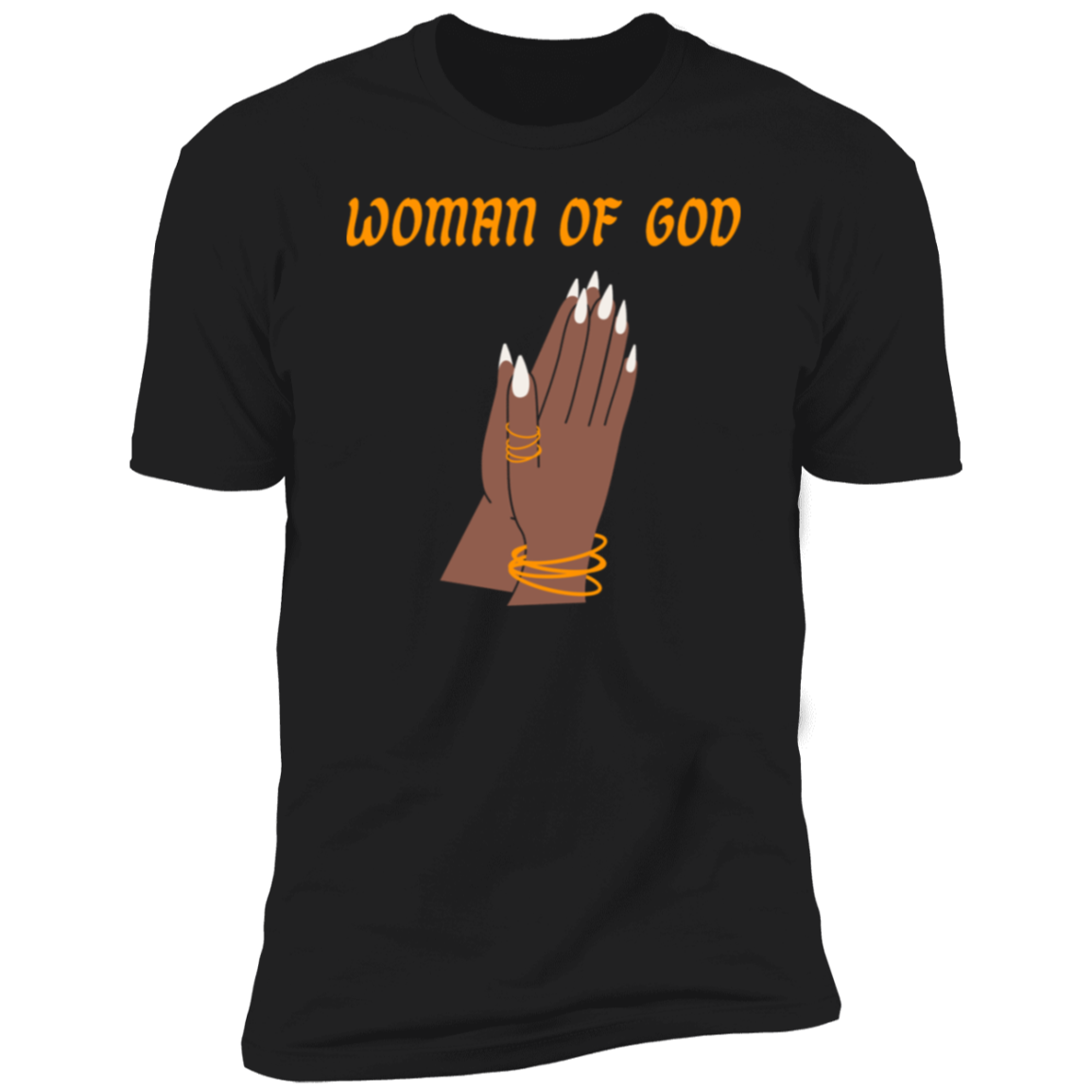 WOMAN OF GOD Premium Short Sleeve T-Shirt