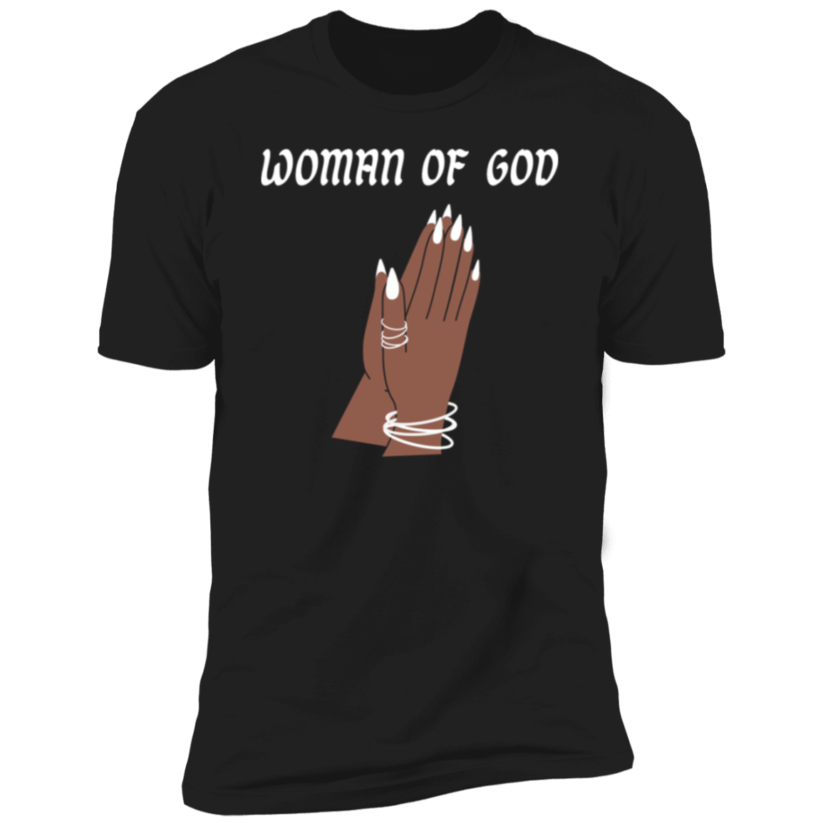 WOMAN OF GOD Premium Short Sleeve T-Shirt
