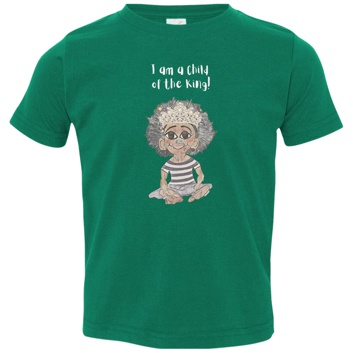 I am a child of the King Toddler Jersey T-Shirt