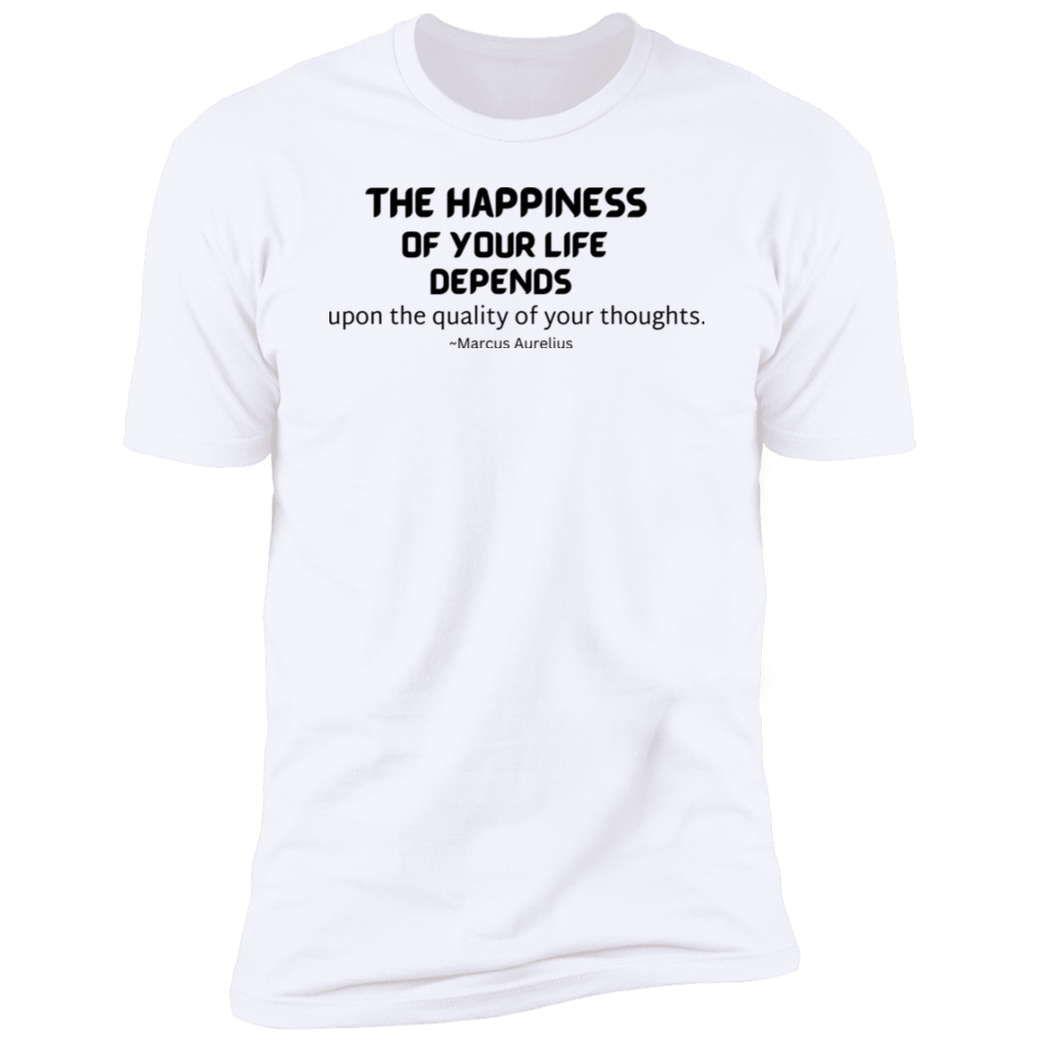 Happiness Depends Premium Short Sleeve T-Shirt