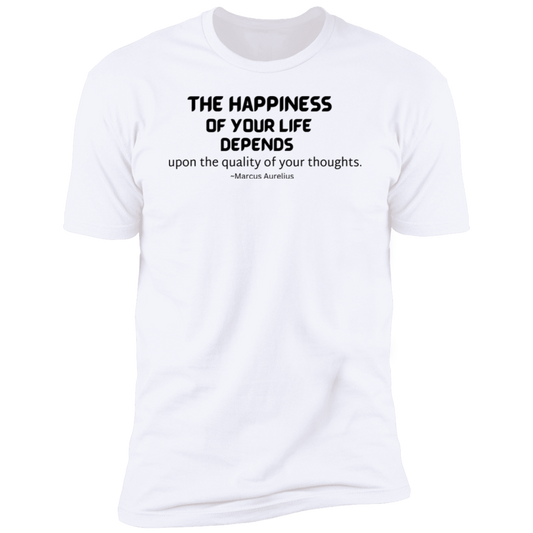 Happiness Depends Premium Short Sleeve T-Shirt