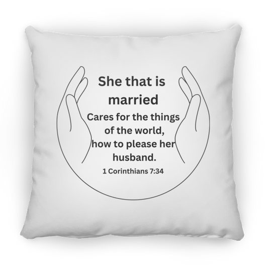 She that is married Pillows