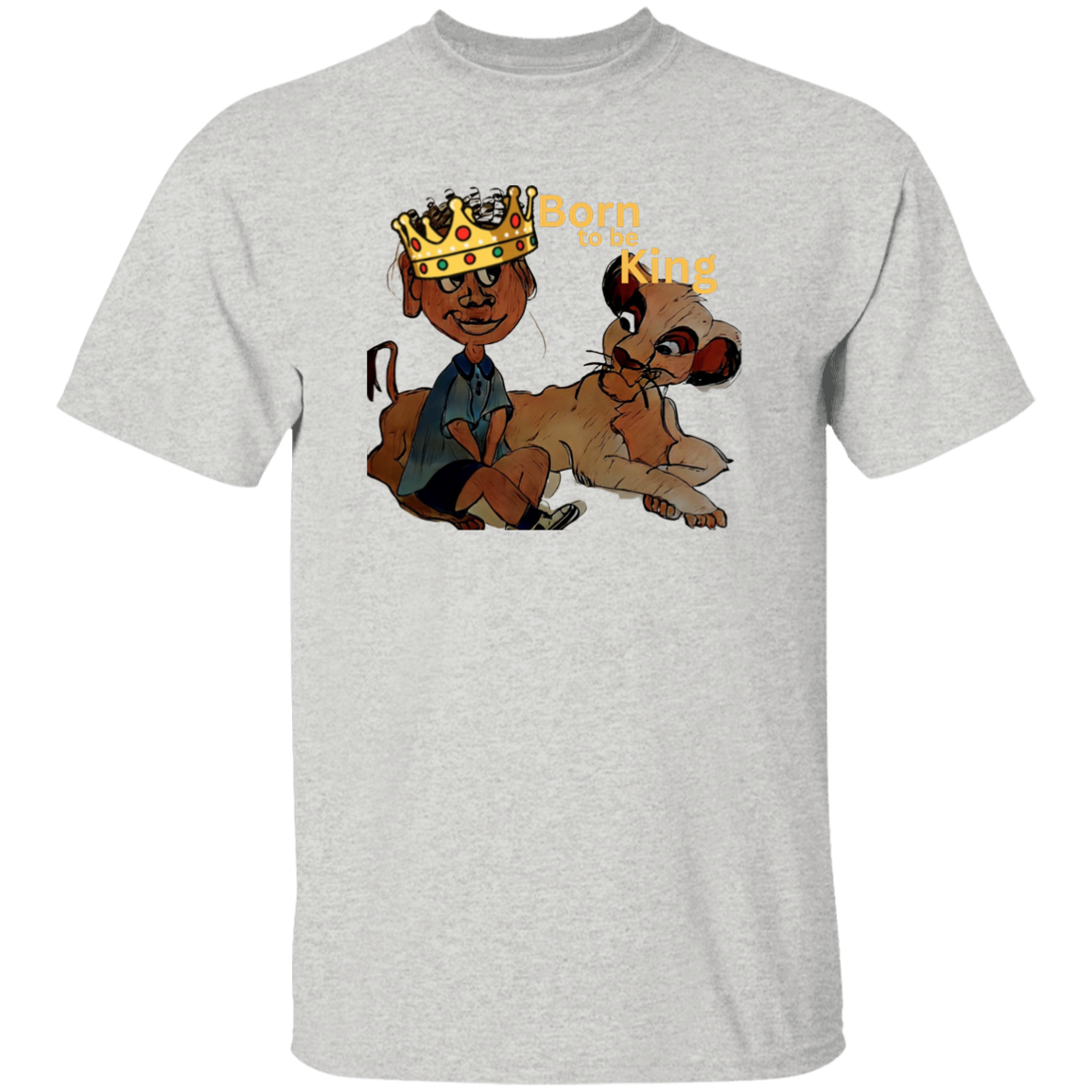 Born to be King Youth 5.3 oz 100% Cotton T-Shirt