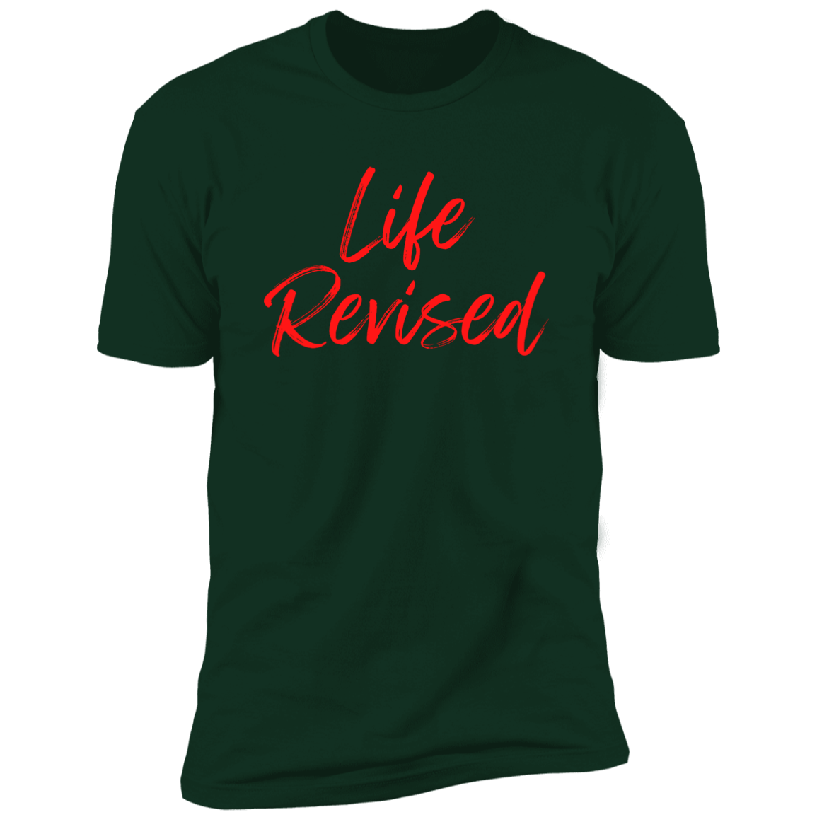 Life Revised Short Sleeve T-Shirt Front & Back