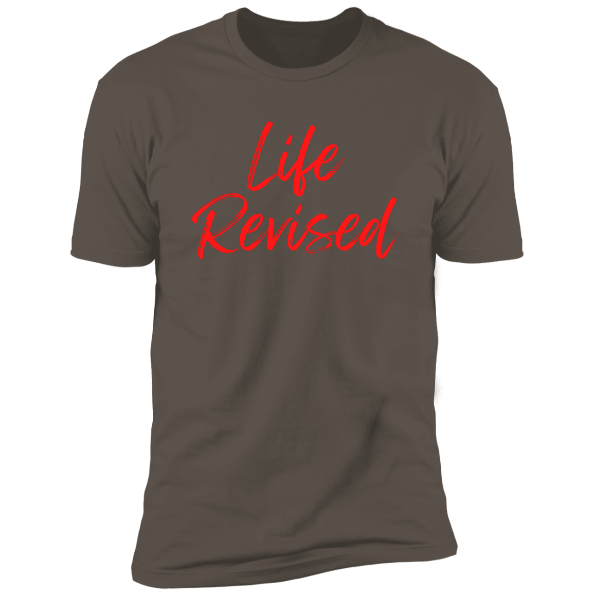 Life Revised Short Sleeve T-Shirt Front & Back